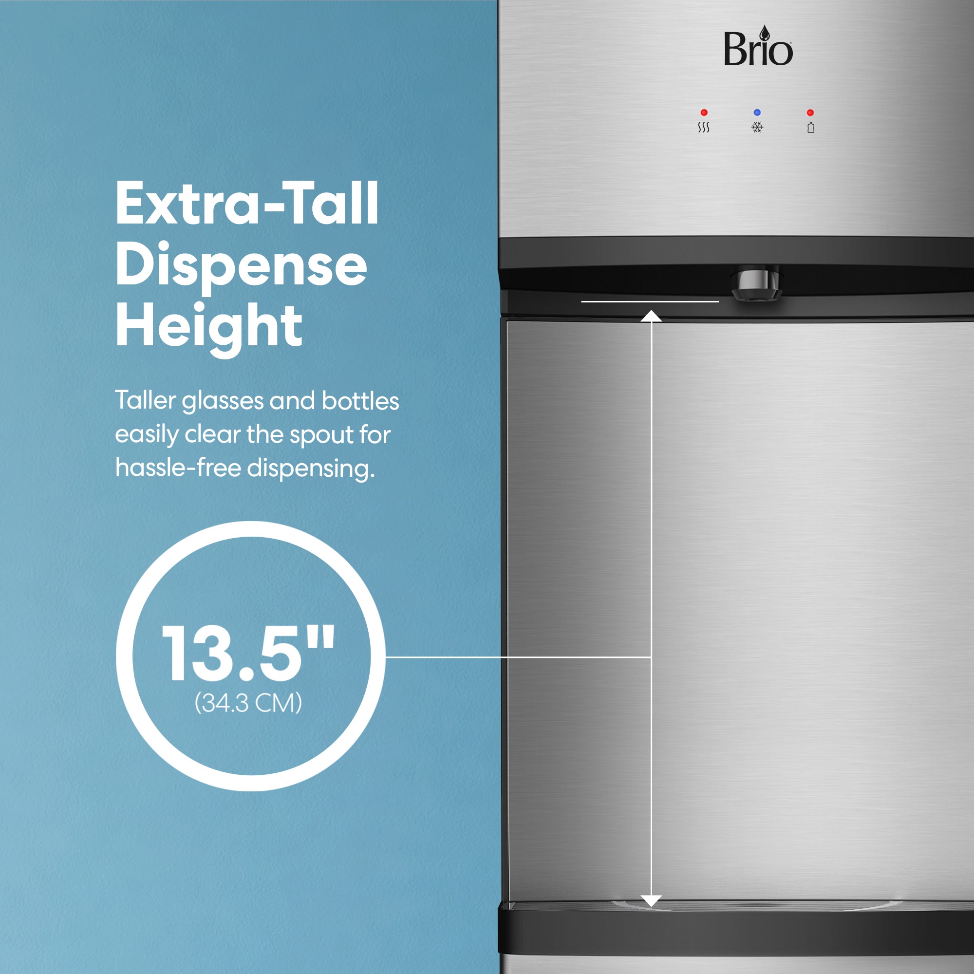 Brio 530 Series Bottom Load Water Cooler - Image 8