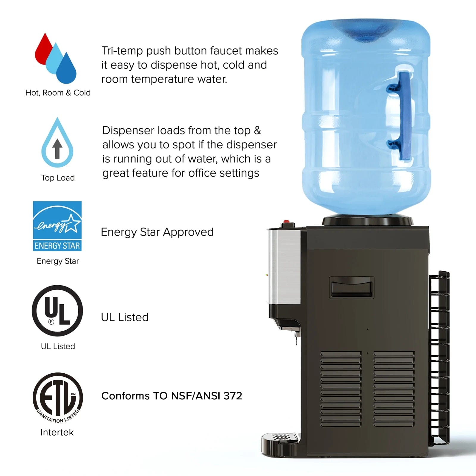 Brio 500 Series Countertop Water Cooler - Image 7