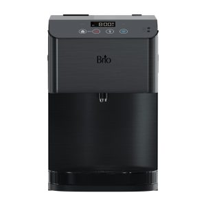 Brio Moderna Touchless 3-Stage Black Stainless Countertop Water Cooler