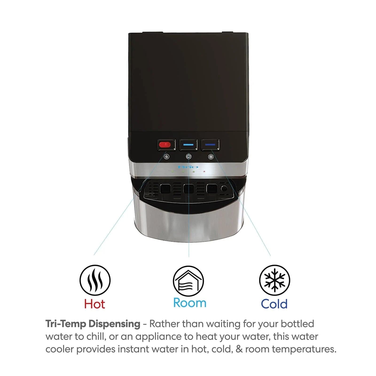 Brio 500 Series 2-Stage Bottleless Water Cooler - Image 4