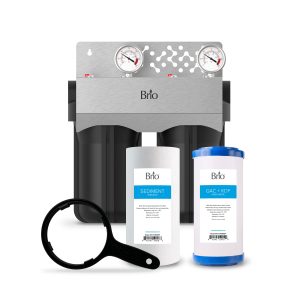 Brio 2-Stage Whole House Filtration System - 10 Heavy Metals