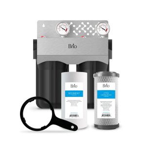 Brio 2-Stage Whole House Filtration System - 10 Multi-Purpose