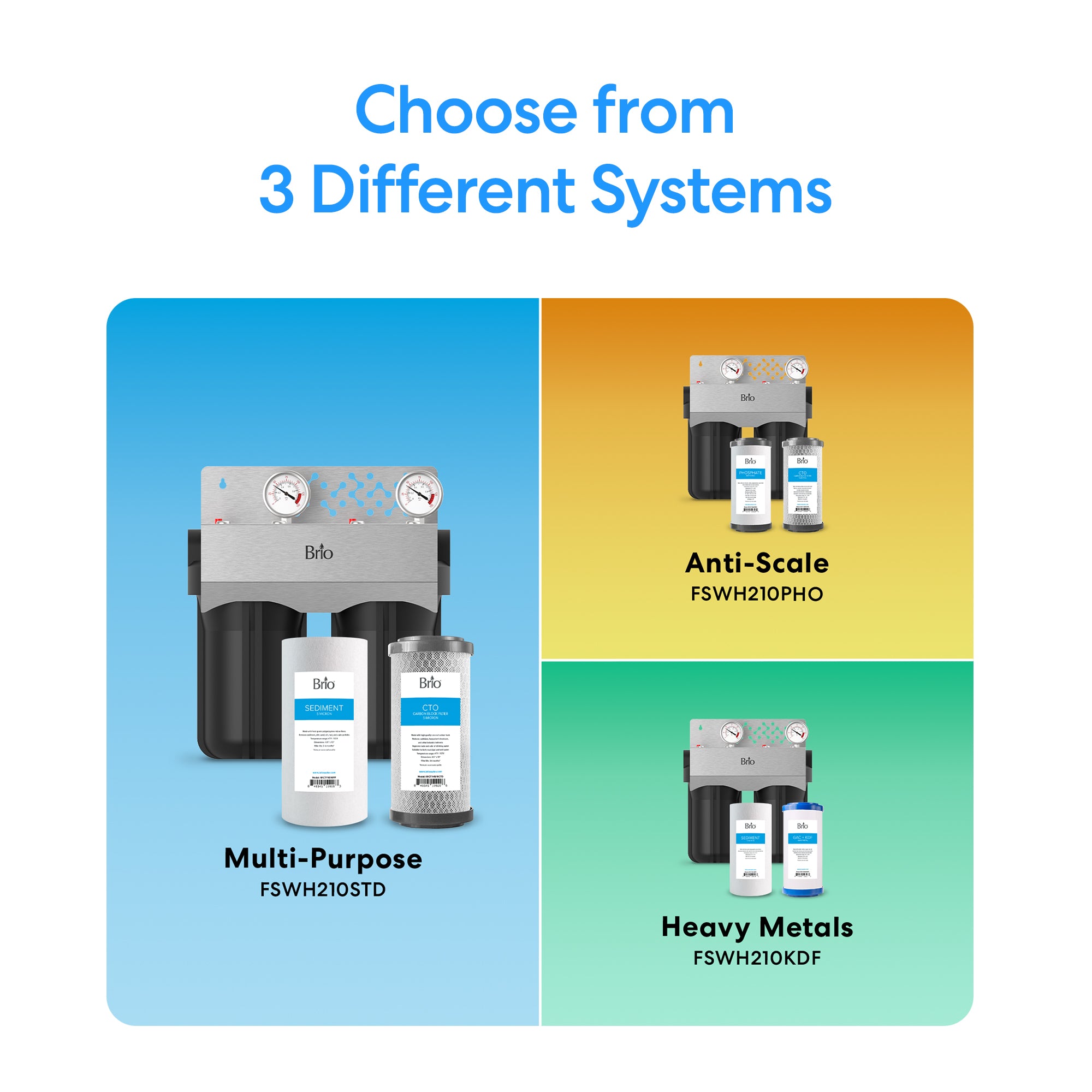 Brio 2-Stage Whole House Filtration System - 10 Multi-Purpose - Image 9