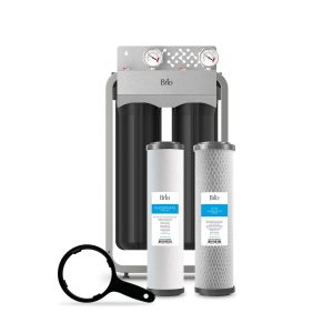 Brio 2-Stage Whole House Filtration System - 20 Anti-Scale