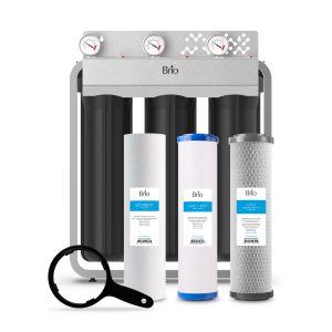 Brio 3-Stage Whole House Filtration System - 20 Heavy Metals