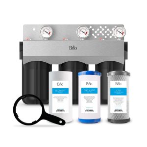 Brio 3-Stage Whole House Filtration System - 10 Heavy Metals