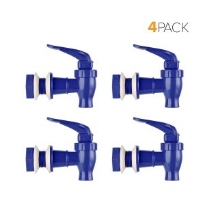 Brio Water Dispenser Replacement Valves (4-Pack) - Multiple Colors