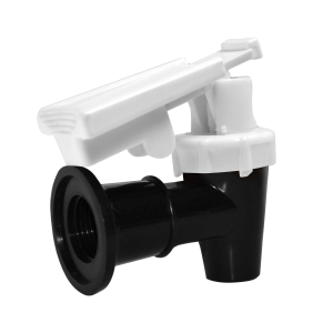 Water Cooler Replacement Valve With Child Safety Lock. Black Base