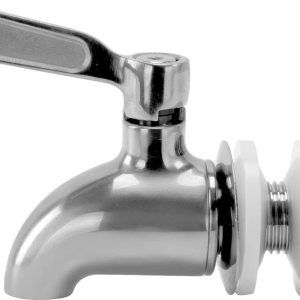 Brio Beverage Dispenser Replacement Spigot. Chrome