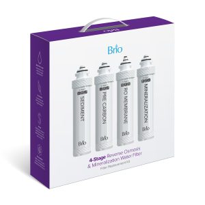 Brio 4-Stage Filter Kit with Mineralization -  UVRO Systems